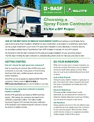 Choosing a SPF Contractor - Brochure